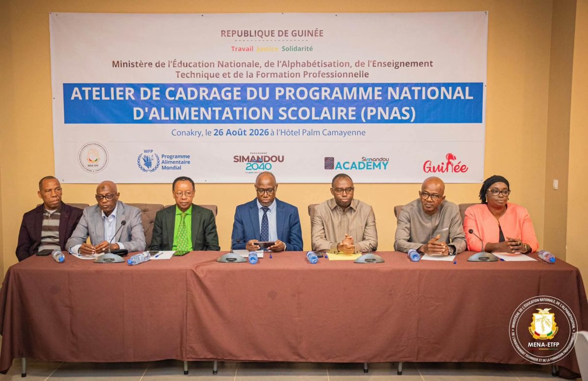 Alimentation scolaire : la Guinée engage l’élaboration d’un programme national de mise en œuvre.